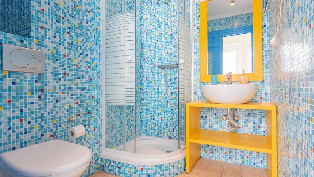 Refurbished Beachfront House, Pool, Ac, Wifi, Albufeira, Sea View Extérieur photo